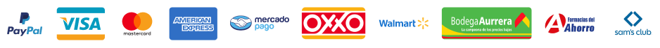 Métodos de pago disponibles